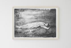 Memory XI, 2021, charcoal on paper, 70 x 100 cm