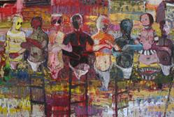 Broken Ladders, 2011, 170x290 cm , oil on canvas